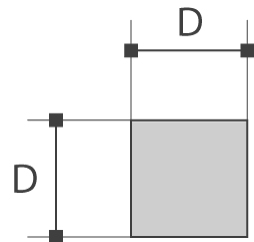 Barres carrées (H11)